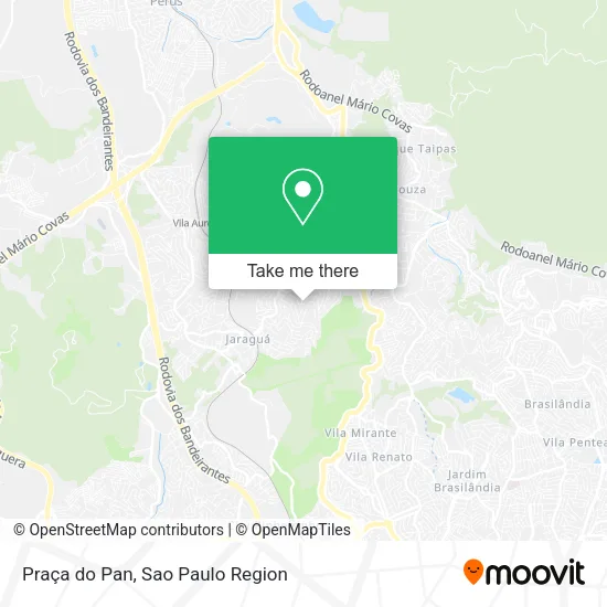 Praça do Pan map