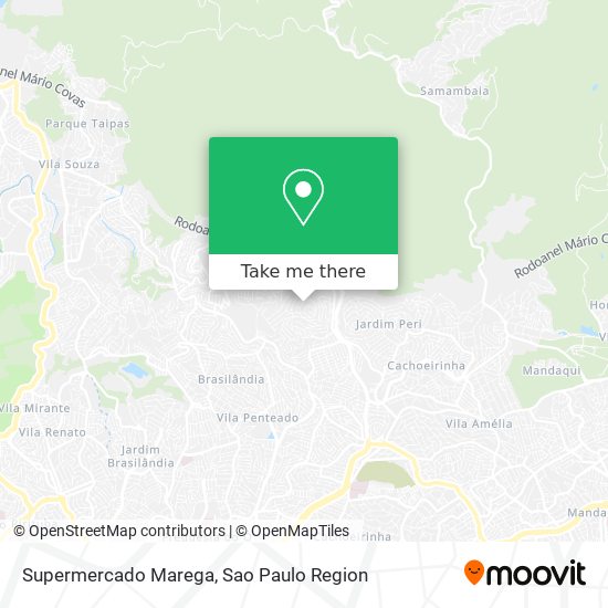 Supermercado Marega map