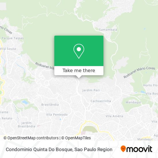 Mapa Condominio Quinta Do Bosque