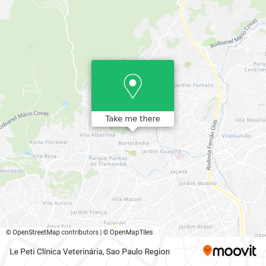 Le Peti Clínica Veterinária map