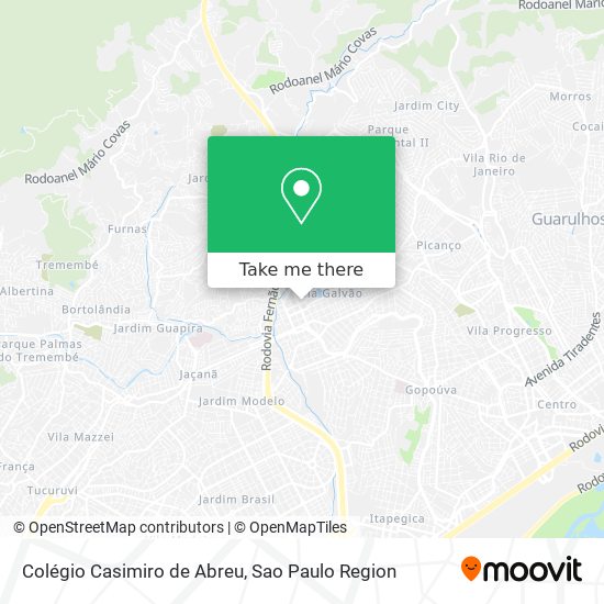 Colégio Casimiro de Abreu map