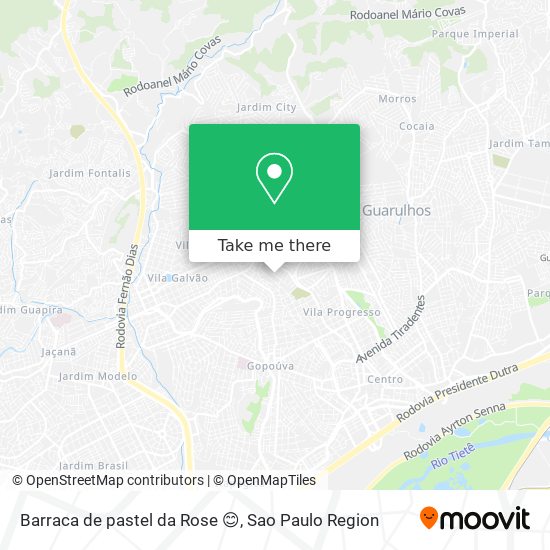 Barraca de pastel da Rose 😊 map