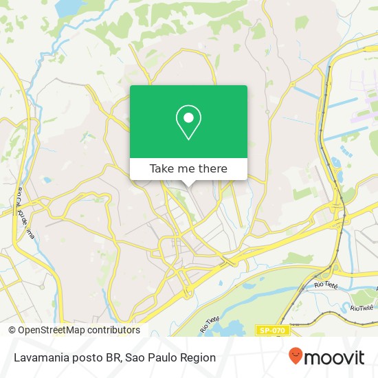 Mapa Lavamania posto BR