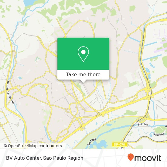 BV Auto Center map