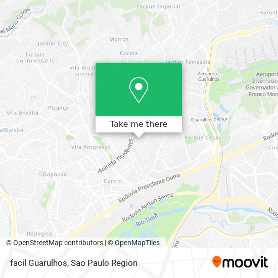 facil Guarulhos map