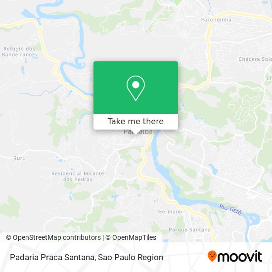 Padaria Praca Santana map