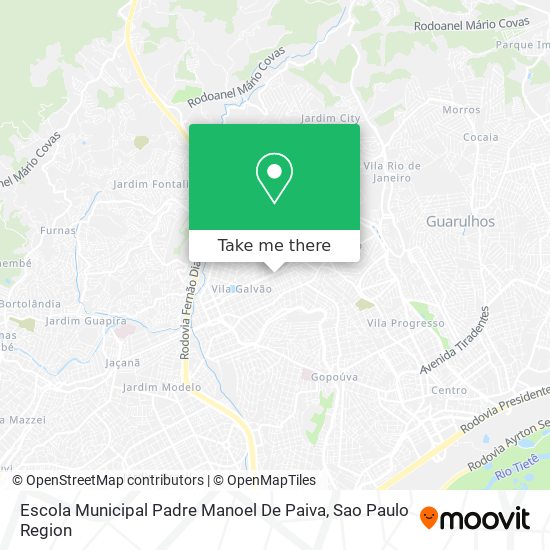 Escola Municipal Padre Manoel De Paiva map