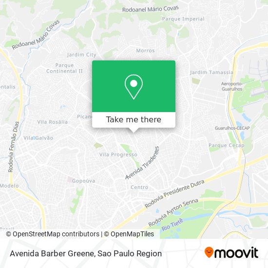 Avenida Barber Greene map