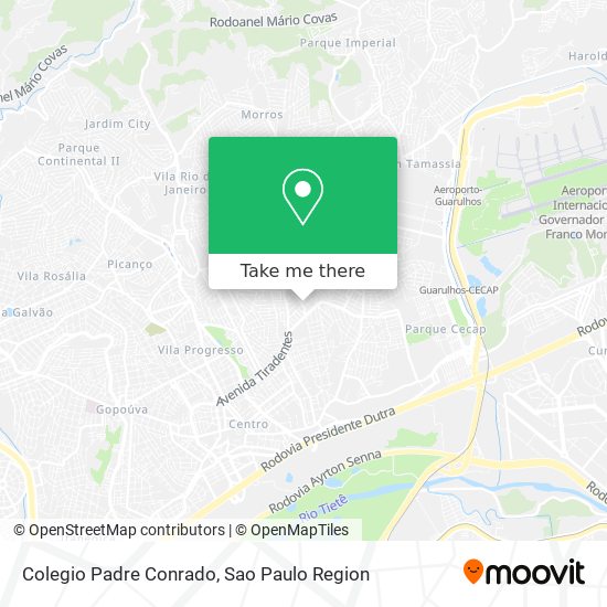 Mapa Colegio Padre Conrado