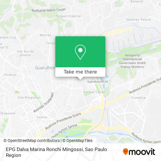 Mapa EPG Dalva Marina Ronchi Mingossi