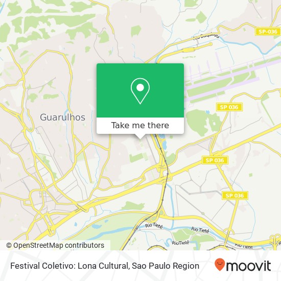 Festival Coletivo: Lona Cultural map