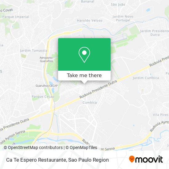 Ca Te Espero Restaurante map