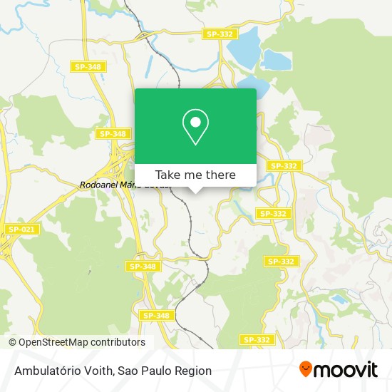 Ambulatório Voith map