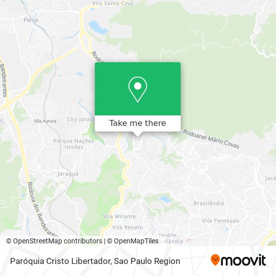 Paróquia Cristo Libertador map