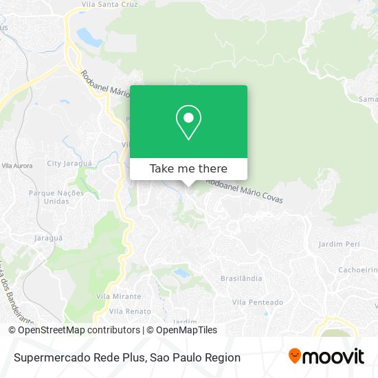 Supermercado Rede Plus map