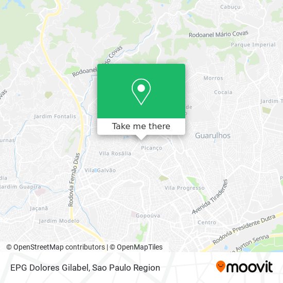 EPG Dolores Gilabel map