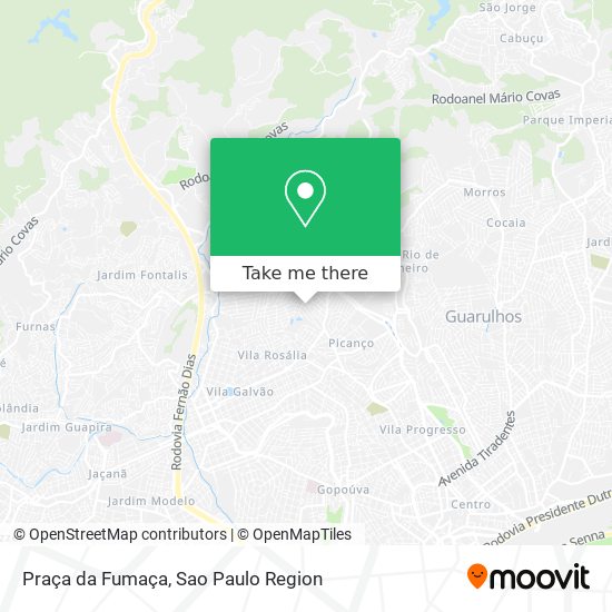 Praça da Fumaça map