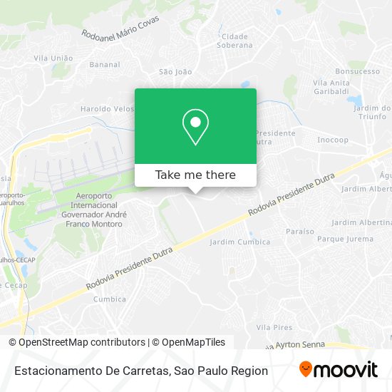 Mapa Estacionamento De Carretas