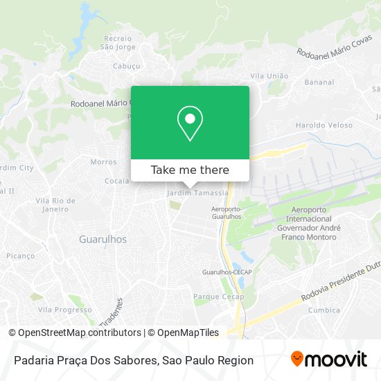 Padaria Praça Dos Sabores map