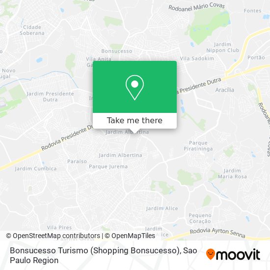 Bonsucesso Turismo (Shopping Bonsucesso) map
