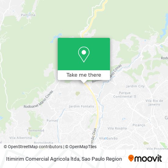 Itimirim Comercial Agricola ltda map