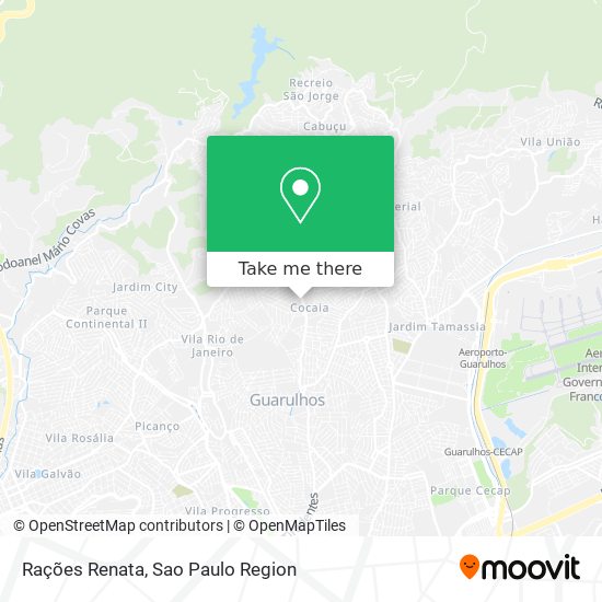 Rações Renata map