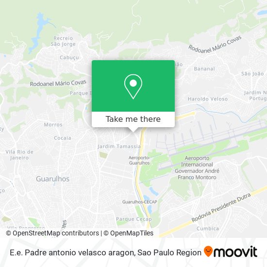E.e. Padre antonio velasco aragon map