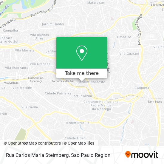 Rua Carlos Maria Steimberg map
