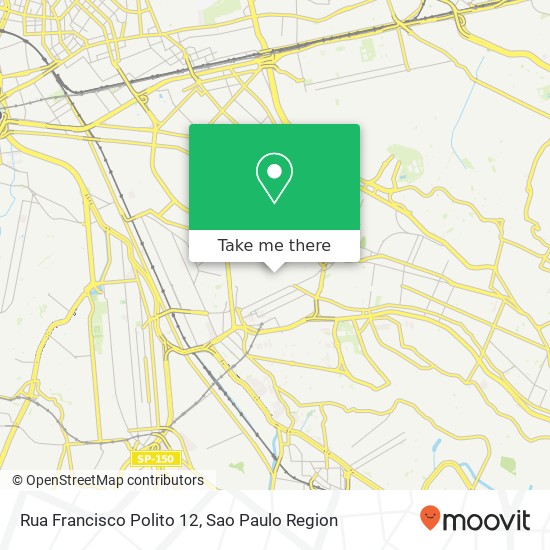Mapa Rua Francisco Polito 12