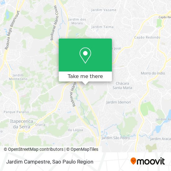 Jardim Campestre map