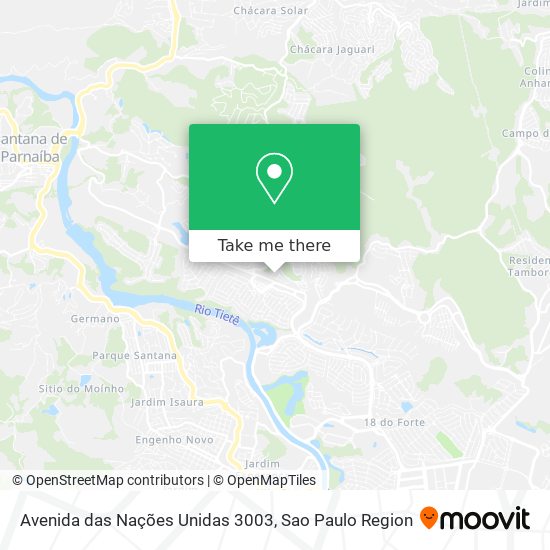 Avenida das Nações Unidas 3003 map