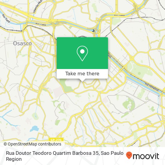 Mapa Rua Doutor Teodoro Quartim Barbosa 35