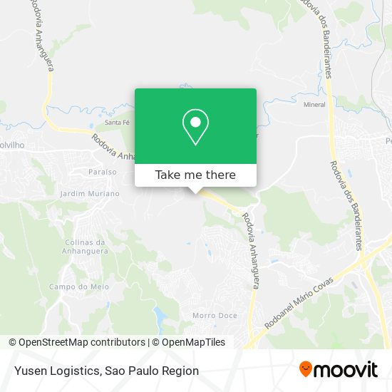 Yusen Logistics map