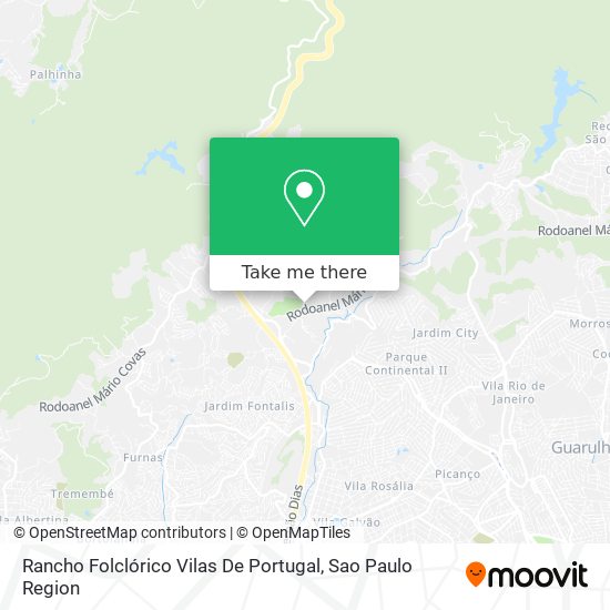 Rancho Folclórico Vilas De Portugal map