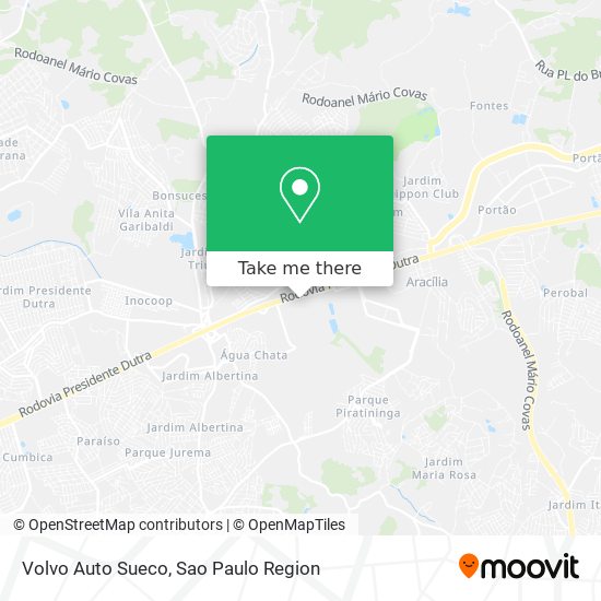 Volvo Auto Sueco map