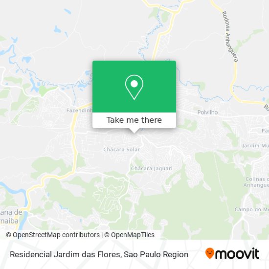 Residencial Jardim das Flores map