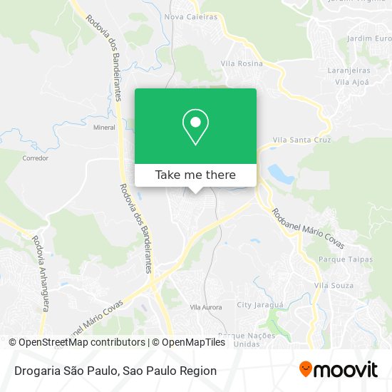Drogaria São Paulo map