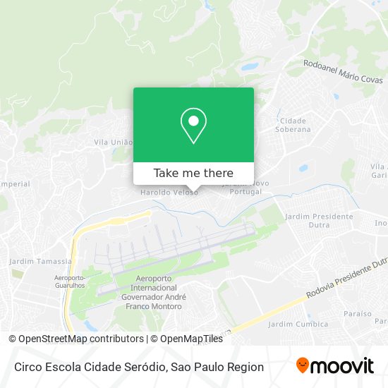 Circo Escola Cidade Seródio map