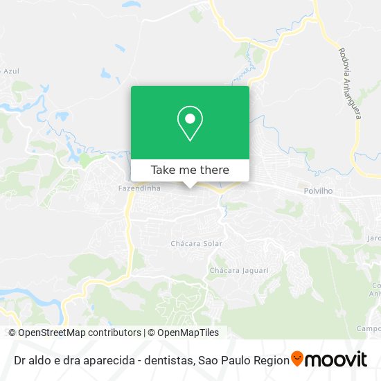 Dr aldo e dra aparecida - dentistas map