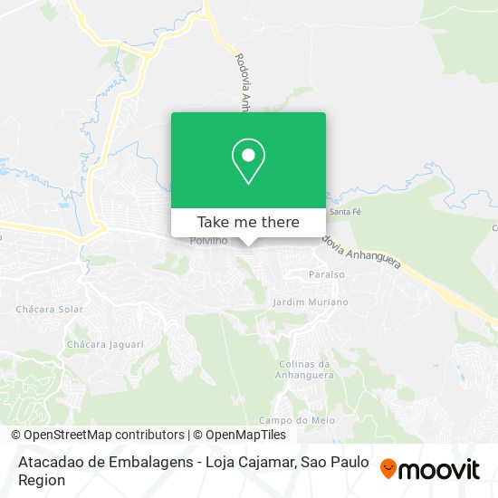 Atacadao de Embalagens - Loja Cajamar map