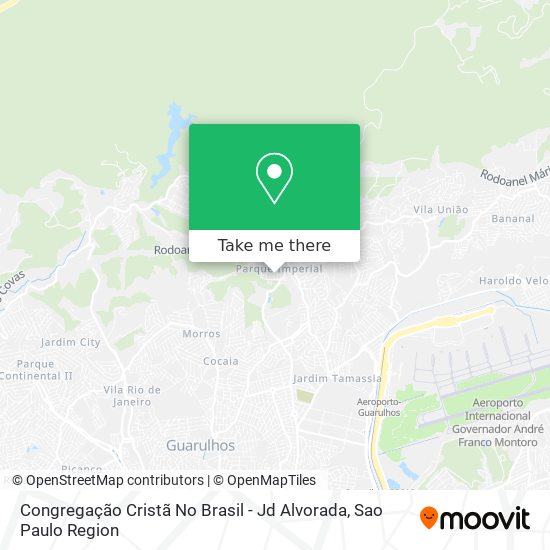 Congregação Cristã No Brasil - Jd Alvorada map