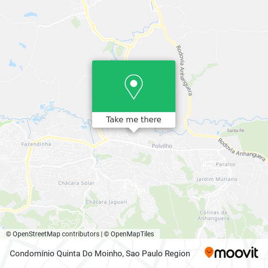 Condomínio Quinta Do Moinho map