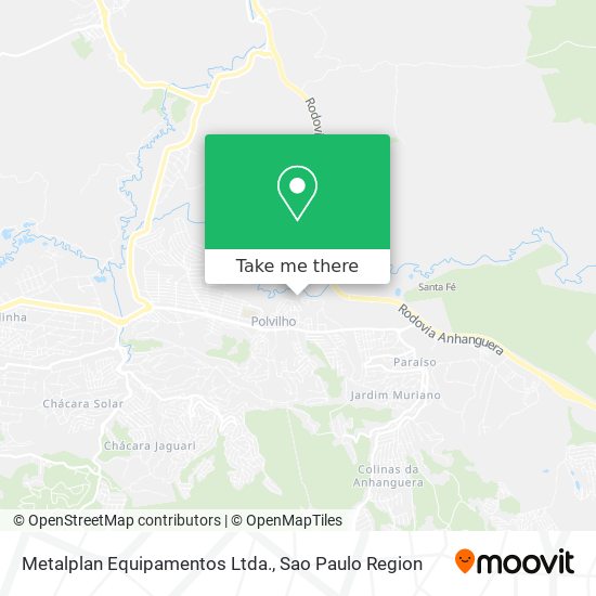 Metalplan Equipamentos Ltda. map
