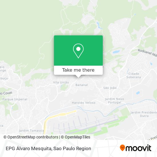 EPG Álvaro Mesquita map