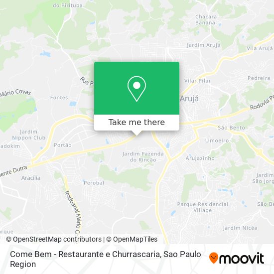 Come Bem - Restaurante e Churrascaria map