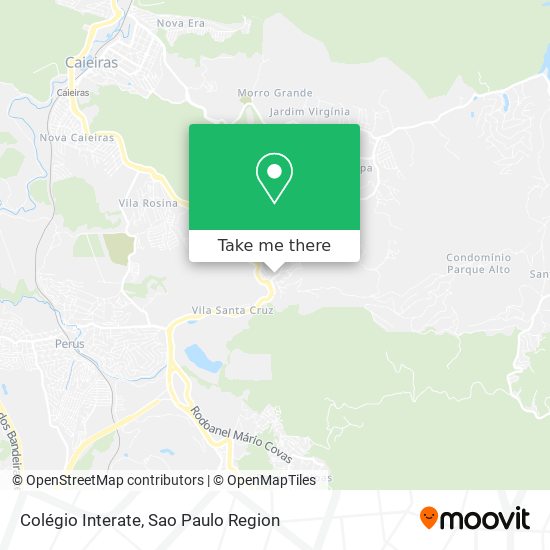 Colégio Interate map