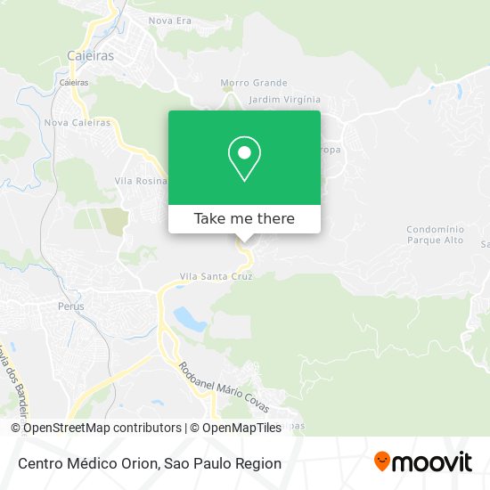 Centro Médico Orion map