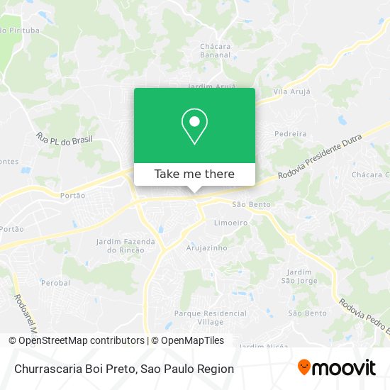 Churrascaria Boi Preto map