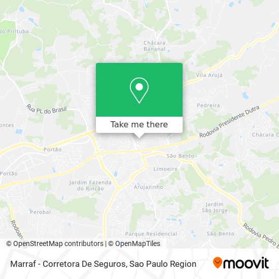 Mapa Marraf - Corretora De Seguros