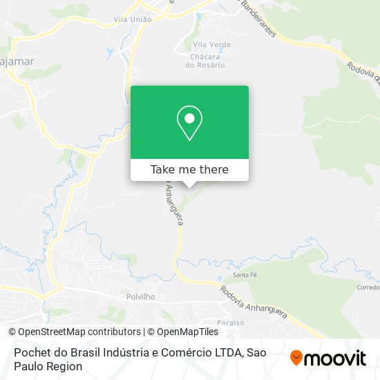 Mapa Pochet do Brasil Indústria e Comércio LTDA